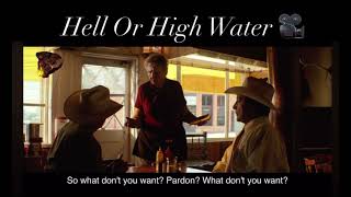 Hell Or High Water best movie scene Jeff Bridges best diner waitress ever What Don’t You Want [upl. by Olga461]