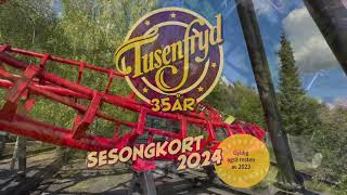 TusenFryd Sesongkort 2024 [upl. by Ahseiat409]