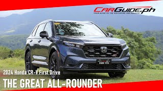 Honda CRV First Drive The Great AllRounder  CarGuidePH [upl. by Giulietta]