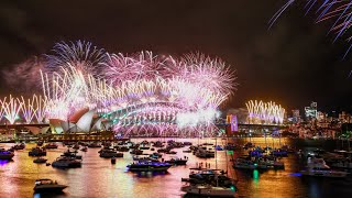 Millions revel in Sydney fireworks spectacle to ring in 2024 [upl. by Sedicla]