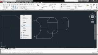 How to Use the Fillet and Chamfer Tools in AutoCAD [upl. by Moreland]