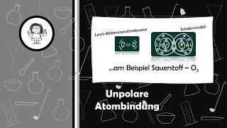 Unpolare Atombindung  am Beispiel von Sauerstoff [upl. by Yadrahc38]