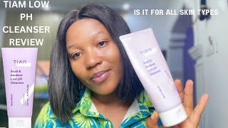 TIAM SNAIL amp AZULENE LOW PH CLEANSER REVIEW [upl. by Cash]