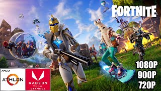 AMD Athlon 3000G Vega 3  8GB Ram  Fortnite Chapter 4 Season OG [upl. by Aicargatla127]