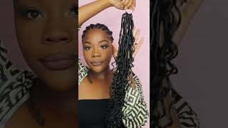 Quick Goddess Locs Crochet lnstall  AMUMI Hair [upl. by Chappell]