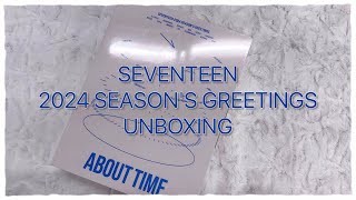 UNBOXINGGIVEAWAY SEVENTEEN 2024 SEASONS GREETINGS UNBOXING [upl. by Annaillil138]