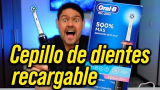 Oral B Pro 2000  Cepillo de dientes ELECTRICO recargable  REVIEW [upl. by Leamiba591]