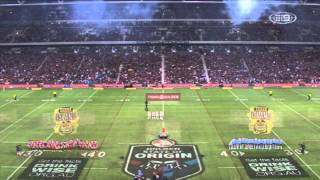 State Of Origin 2013 National Anthem Gretel Scarlett [upl. by Meilen]