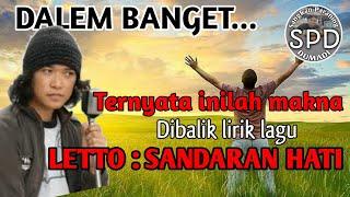 LETTO SANDARAN HATI  MAKNA TERSIRAT DIBALIK LAGU LETTO  masipink channel [upl. by Fink654]