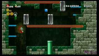 New Super Mario Bros Wii  World 4Fortress [upl. by Nolyak]