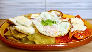 🇲🇽CHILAQUILES DIVORCIADOS SÚPER RICOS Y FÁCIL Receta muy económica pero sabrosa cocinadeignacio [upl. by Leiser]