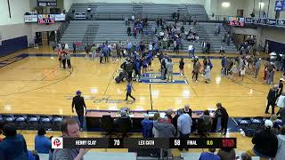 Henry Clay at Lexington Catholic  Boys HS Basketball  11th Region Tournament [upl. by Nate45]