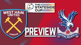 WEST HAM V CRYSTAL PALACE  MATCH PREVIEW  TEAMS DISCUSSED LIVE amp INTERACTIVE [upl. by Cloots]