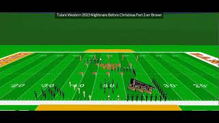 Tulare Western 2023 Nightmare Before Christmas Part 2 arr Brown [upl. by Quartet]