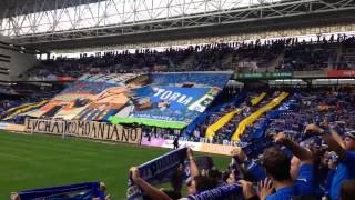 Tifo de Symmachiarii Real Oviedo  Eibar [upl. by Nahraf871]