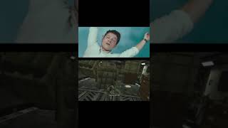 Uncharted Movie vs Game  Plane Sequence uncharted tomholland shorts [upl. by Oralee]