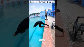 Easy Steps to Learn Perfect Swimming Dive 🏊🏻‍♂️ swimmingtips swimtechnique swimming dive [upl. by Vere]