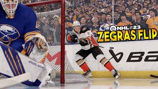 How to ZEGRAS FLIP in NHL 23 EASY TUTORIAL [upl. by Omoj]