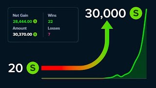 20 TO 30000 STAKE DICE STRATEGY [upl. by Chrisman763]