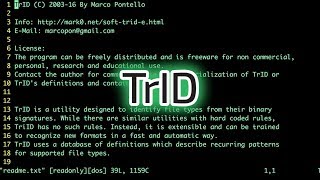 Identificando arquivos com o TrID [upl. by Enileuqaj]