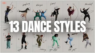 13 Dance Styles And How To Get Started  Back To Basics [upl. by Artur]