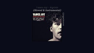 Vance Joy  Riptide Instrumental Slowed amp 1 Hour [upl. by Lowery]