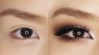 Smokey Eye Makeup for Hooded or Asian Eyes [upl. by Iruam]