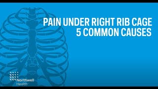 Common causes of pain under the right rib cage [upl. by Adnahcir]