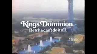 Kings Dominion 1982 Grizzly Commercial [upl. by Yerocaj]