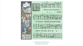 Personent Hodie  On This Day Earth Shall Sing Harp and solo instrument sheet music [upl. by Tisbe567]