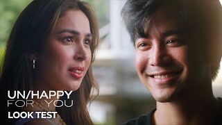 UNHAPPY FOR YOU LOOK TEST  JOSHUA GARCIA JULIA BARRETTO PETERSEN VARGAS [upl. by Monson]