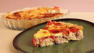 Tarte au thon tomates et fromage blanc [upl. by Pawsner]