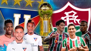 ⚪⚪LIGA DE QUITO 🆚 FLUMINENSE 🟣🟢 RECOPA SUDAMERICANA 🔥🔥 [upl. by Loginov881]