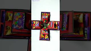 Birthday special chocolate explosion box making ideas ll Beautiful gift ideas shorts viral [upl. by Nilkoorb362]