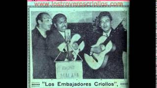 LOS EMBAJADORES CRIOLLOS EN VIVO  ESCLAVITUD [upl. by Susanetta]