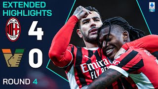 MILANVENEZIA 40  EXTENDED HIGHLIGHTS  SERIE A 202425 [upl. by Ahsekam]