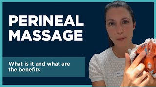 Perineal Massage How To Do It [upl. by Nala]