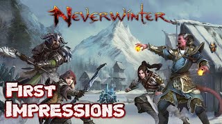 Neverwinter Gameplay In 2023  First Impressions [upl. by Kalindi]