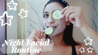 ELEMIS Face Night Routine Facial tips [upl. by Yk]