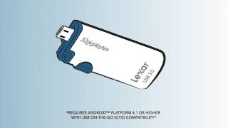 Lexar JumpDrive M20 Mobile USB 3 0 Flash Drive [upl. by Aleacim]