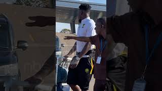 Andre Onana at Entebbe international Airport Uganda [upl. by Schnurr504]