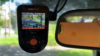 How to set up the Vantrue N2 Pro dual dash cam in car review [upl. by Queri]