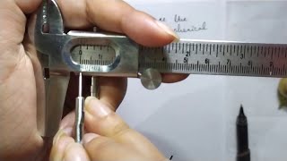 To measure the diameter of a given cylindricalspherical body by using vernier calliper [upl. by Suriaj]