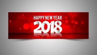 Happy New Year 2018 Banner Image [upl. by Rurik]