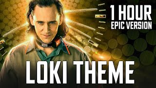 Loki Theme  1 HOUR EPIC VERSION End Credits Music Season 2 Soundtrack [upl. by Arlee]