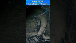 Large Extratropical Cyclone in the Northern Pacific [upl. by Halsted]