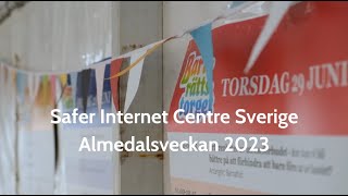 Safer Internet Centre Sverige Almedalsveckan 2023 [upl. by Bose534]