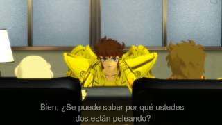 MMD El malentendido  SaintSeiya YAOI parody [upl. by Leahcimaj603]