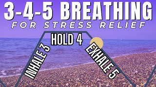 345 Breathing Technique for Anxiety Relief [upl. by Heiney681]