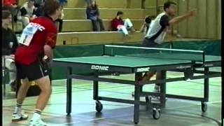 Table Tennis 1996 Waldner vs GatienWorldchampion 1993ASeyferthGoblirsch [upl. by Dryden432]